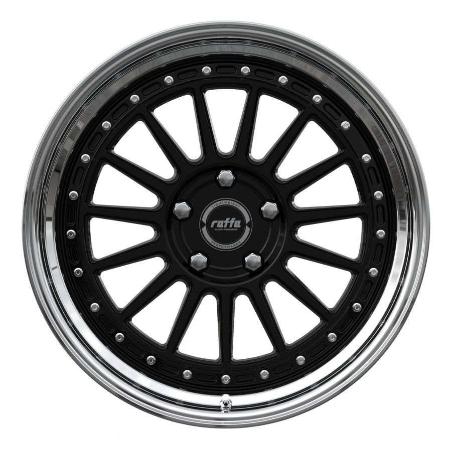 Raffa Wheels<br>RF-04 Glossy Black (19x8.5)